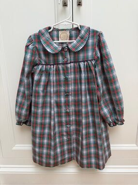 TBBC Tabitha’s Teacher Pet Preston Plaid/Nantucket Navy Dress Size 6 NWT